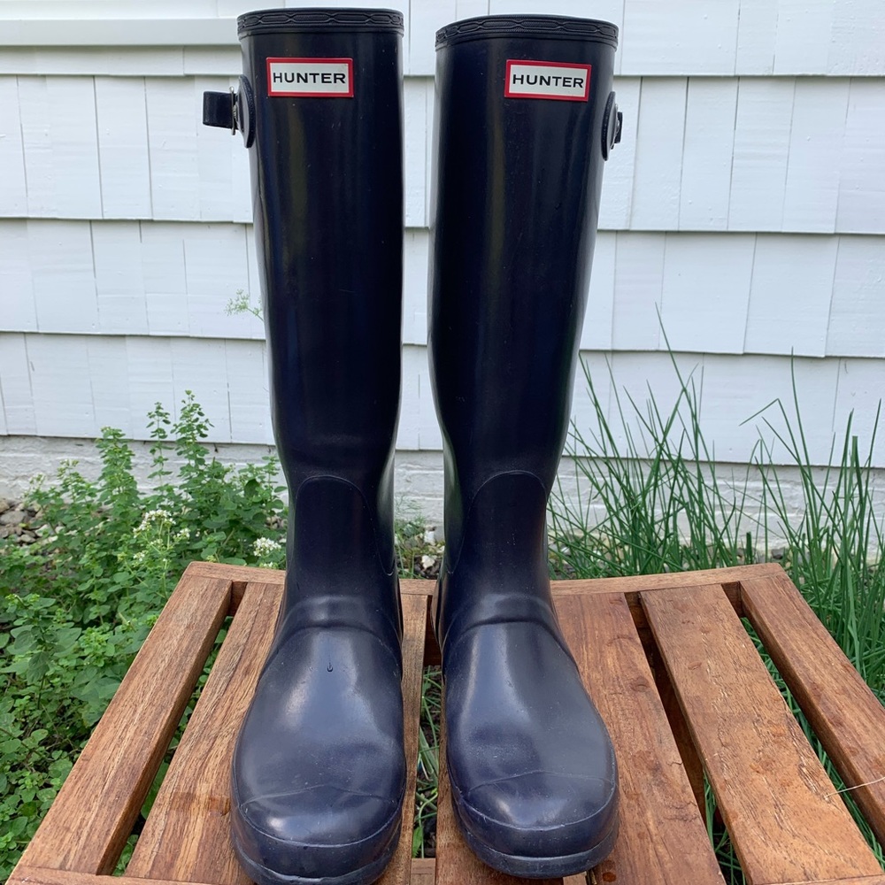 Hunter rain boots
